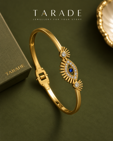 TARADE EVIL EYE CRYSTAL BANGLE